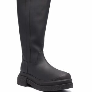 Stewart Weitzman Stylish Black Knee-High Boots